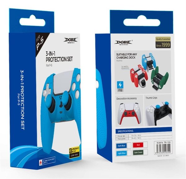 Set Protector 3EN1 DobeControl  PS5