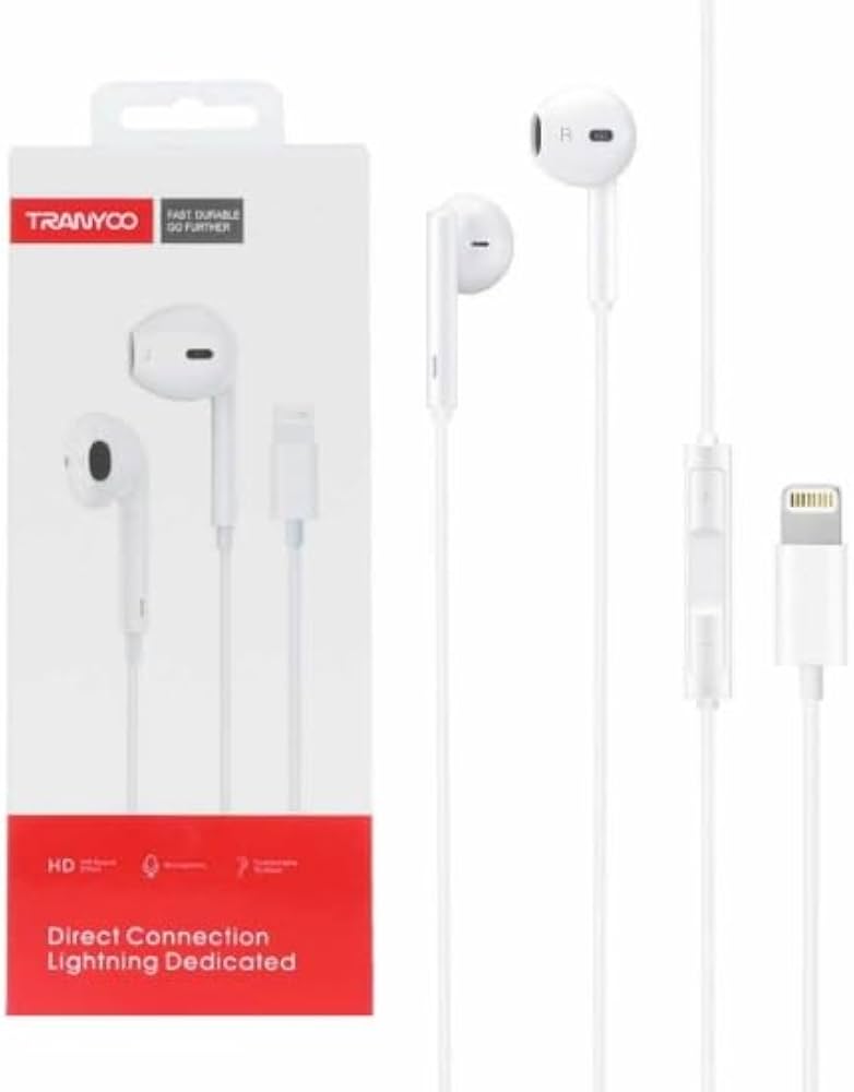Audífono Cable Tranyoo Lightning