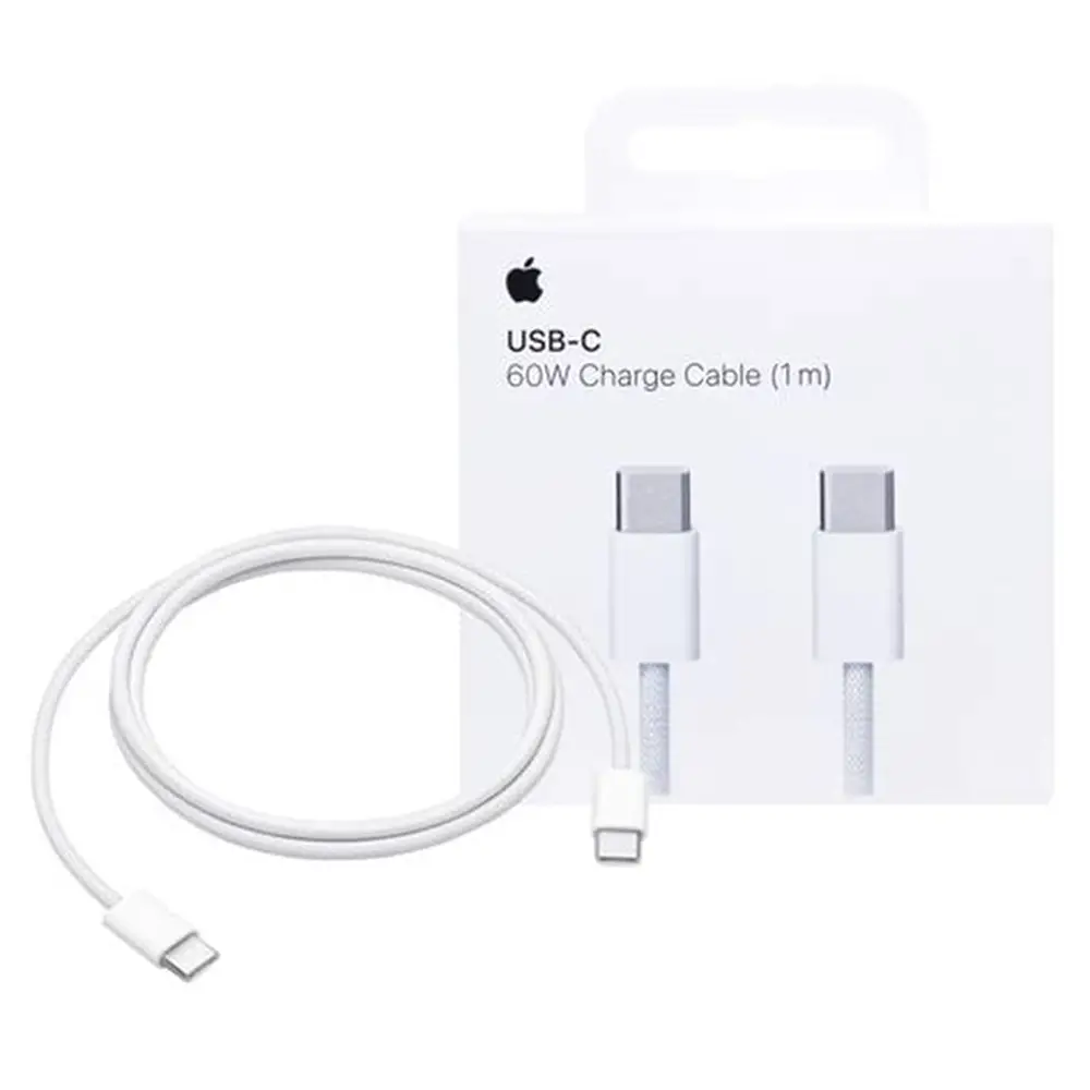 CABLE USB-C 60W IPHONE BLANCO