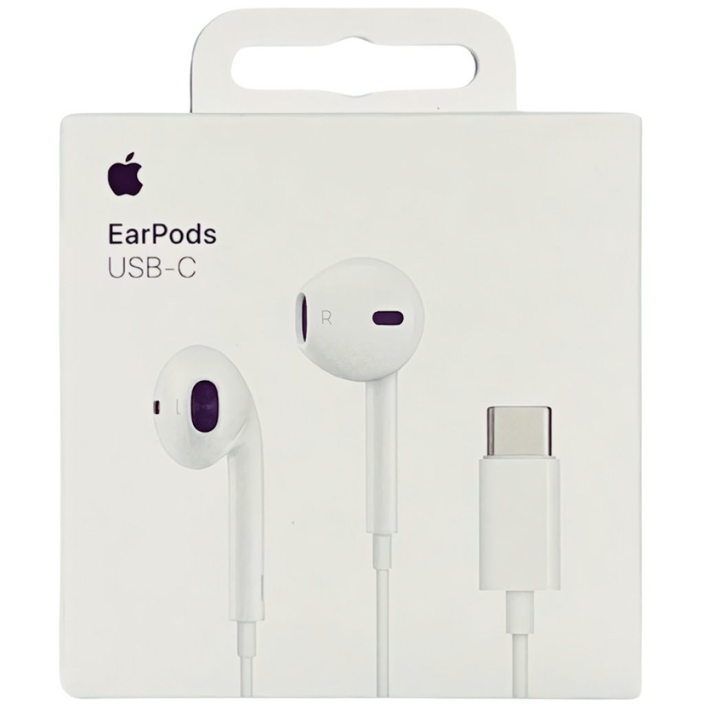 AUDIFONO IPHONE TIPO C CABLE BLANCO