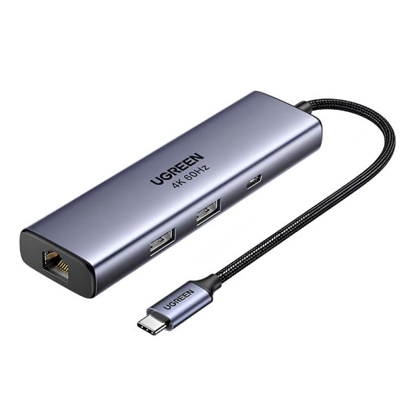 Hub Ugreen CM512 USB-C 6 en 1
